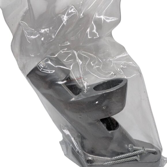 USA Flag Co Rogue Cast Iron Flagpole Bracket Silver Heavy Duty for 1" Flag Pole - Picture 5 of 12